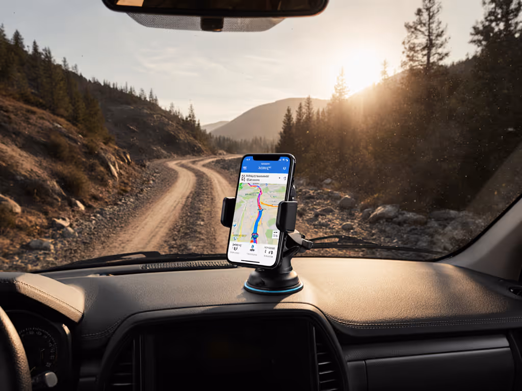 Arkon iPhone 15 Mount: Unshakeable Car Grip for Rough Roads